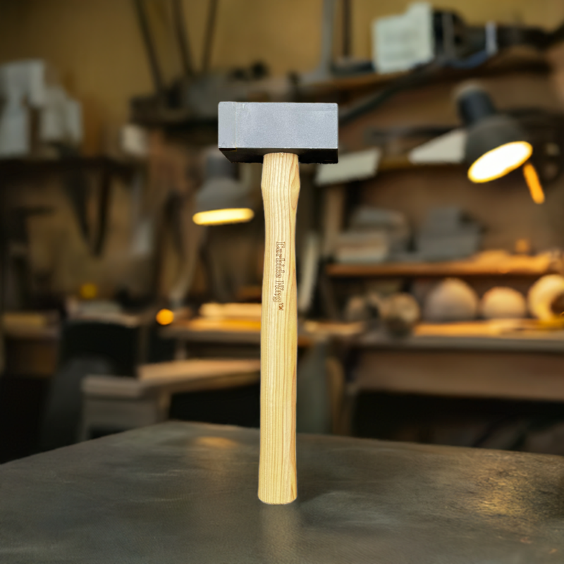 Professional 1.2 Kg Tungsten Carbide Stone Trimming Hammer for Stonemasons | Premium Masonry Tools Ireland
